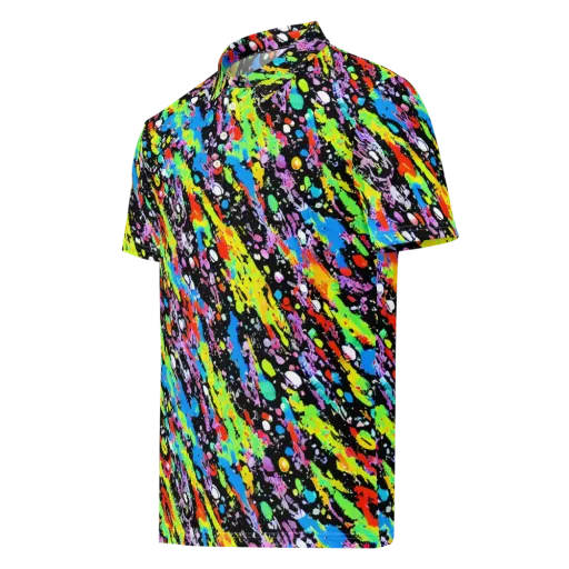 Pollock Pulse on a Men's Slim Fit Polo Shirt