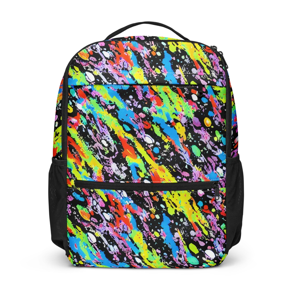 Pollock Pulse on Utility Backpack — Front