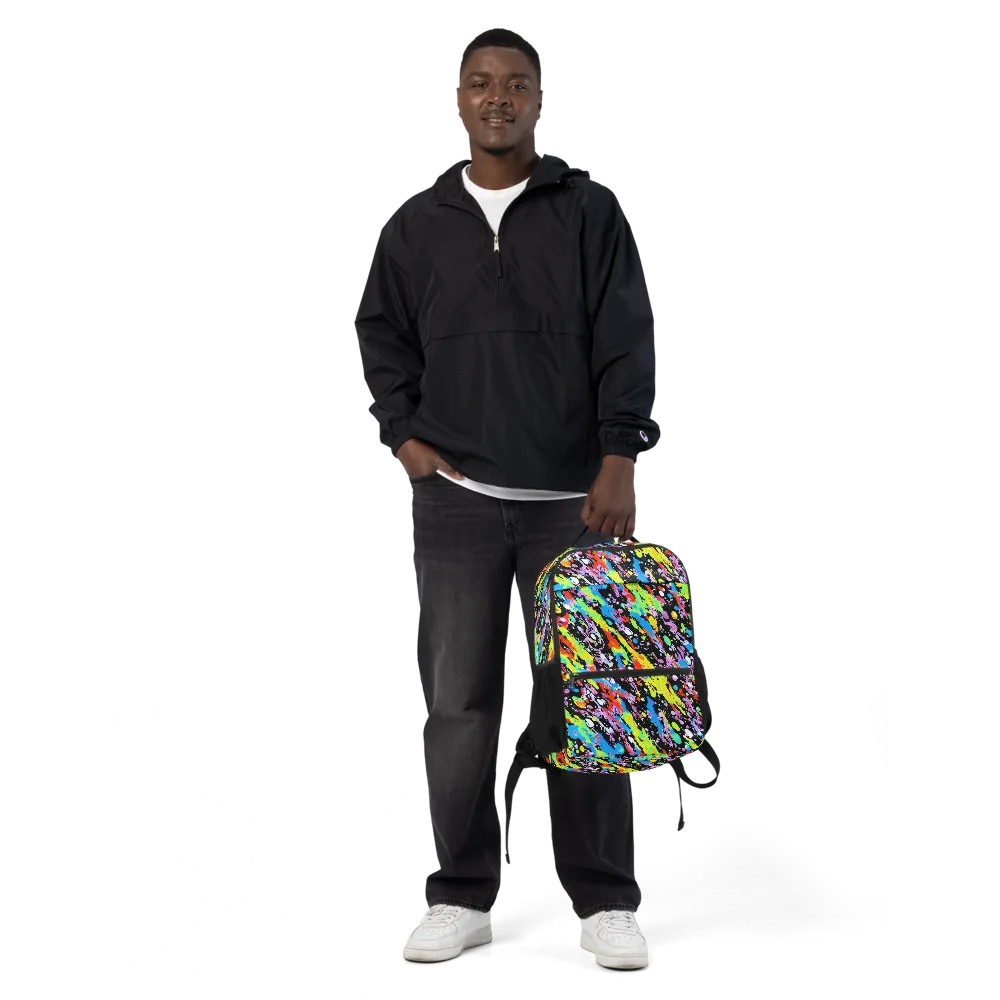 Pollock Pulse on Utility Backpack — Front