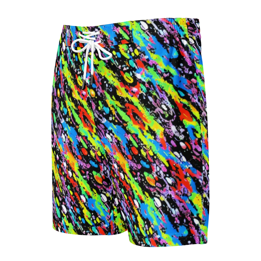 Pollock Pulse on Men's Board Shorts — Front