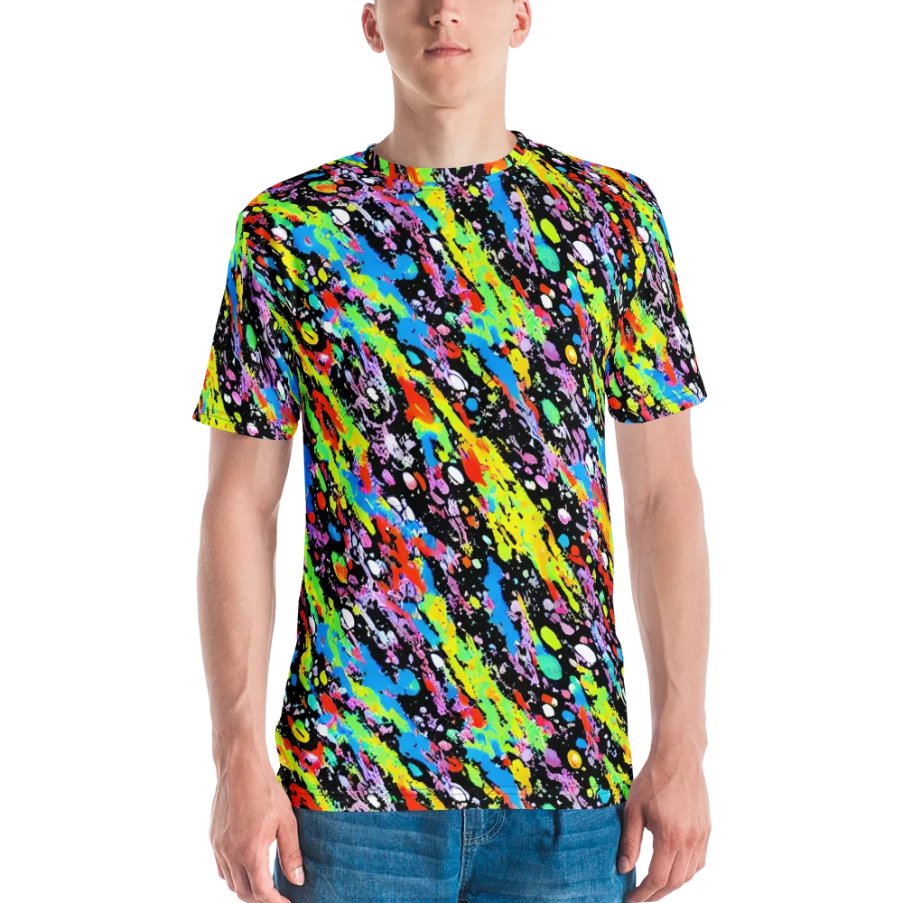 Pollock Pulse on Men's Crew Neck T-Shirt — Front