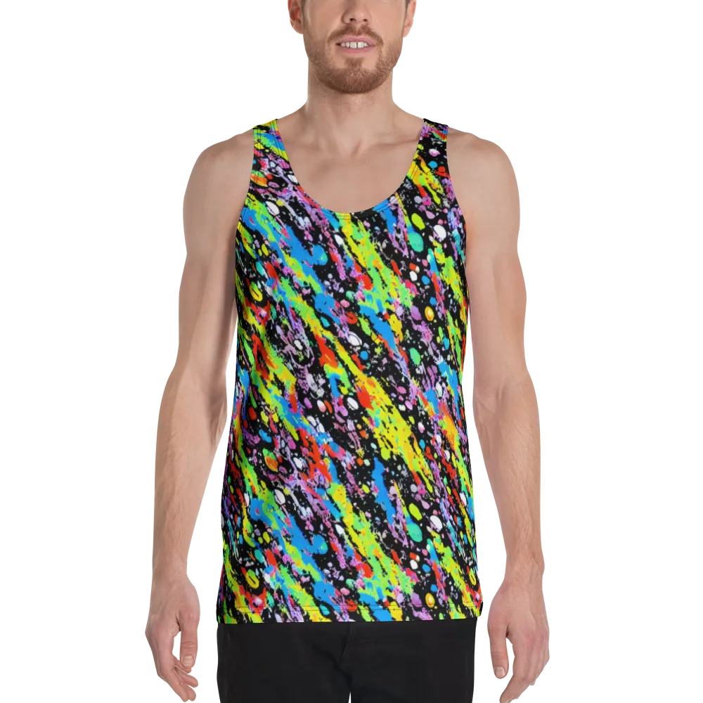Pollock Pulse on Men's Tank Top — Front