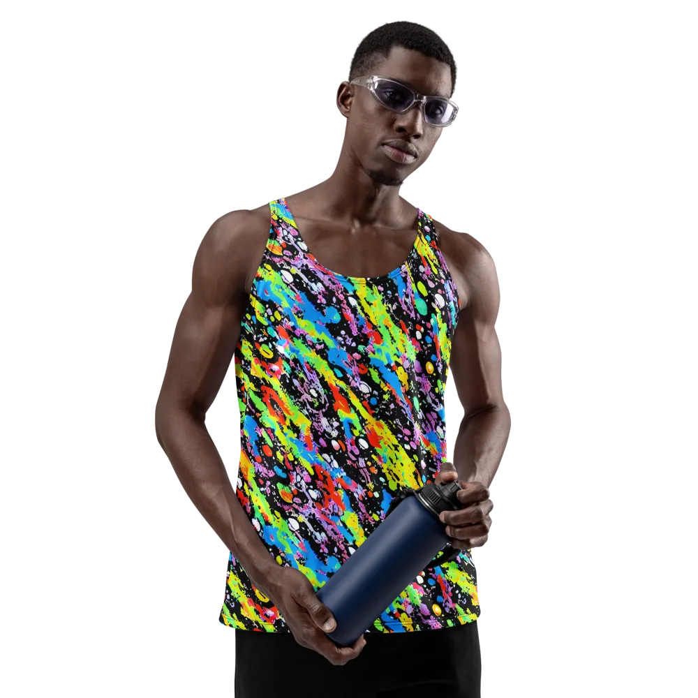 Pollock Pulse on Men's Tank Top — Front