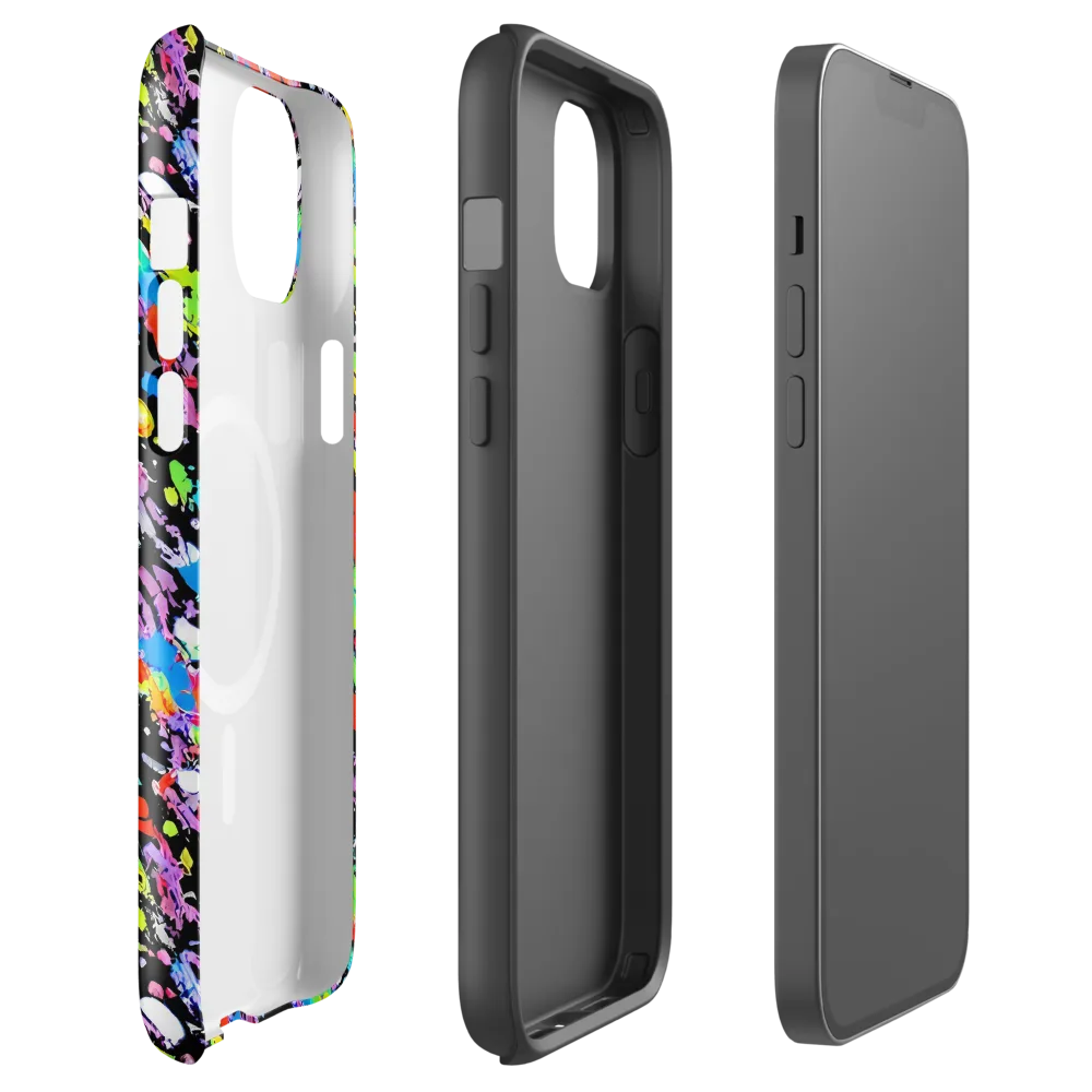 Pollock Pulse on MagSafe Tough Case for iPhone® — Front