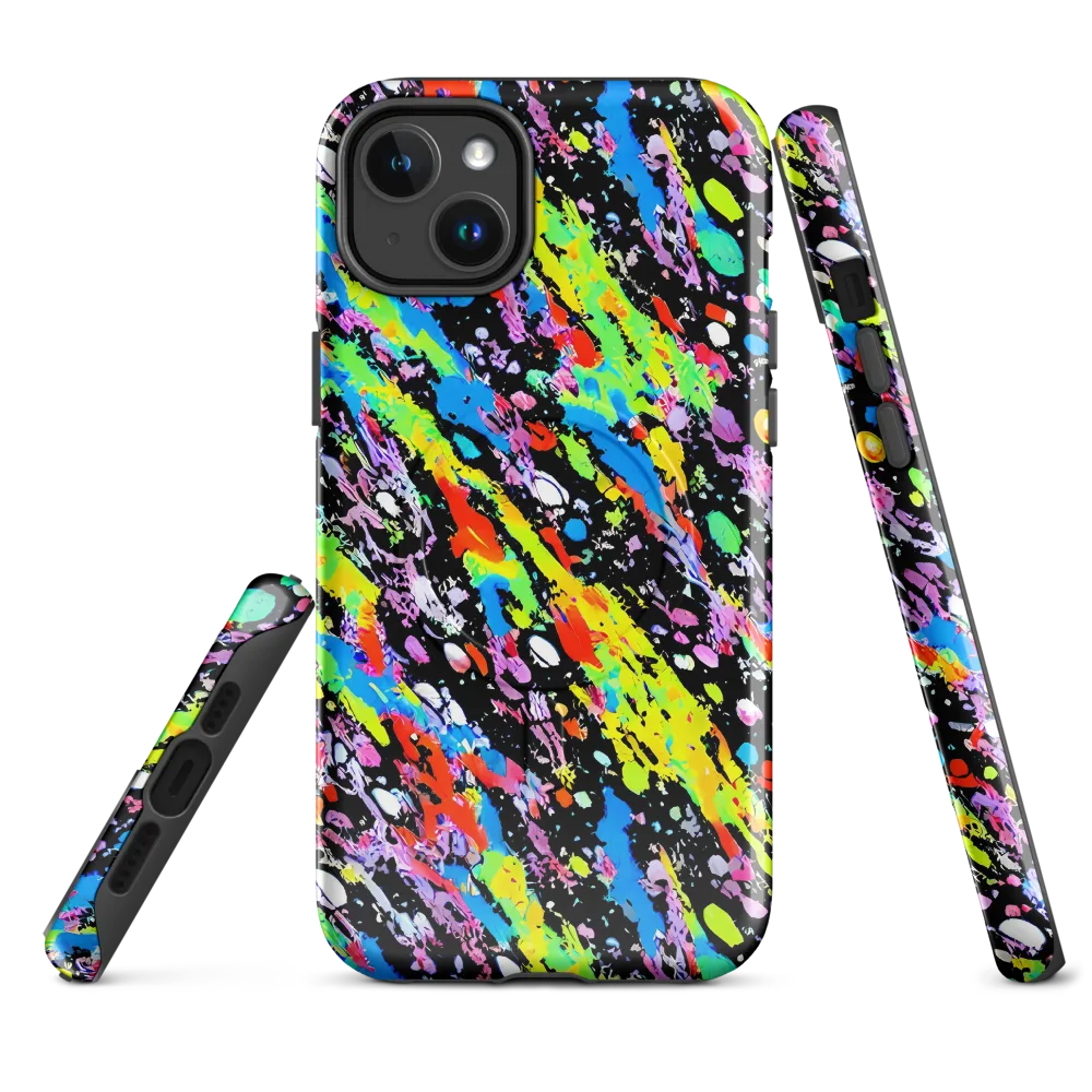 Pollock Pulse on MagSafe Tough Case for iPhone® — Front