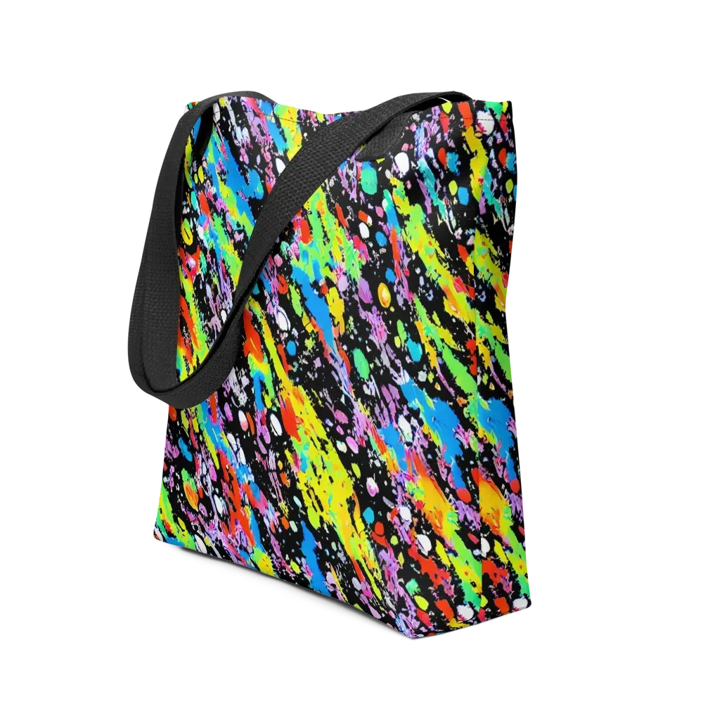 Pollock Pulse on Tote Bag — Front