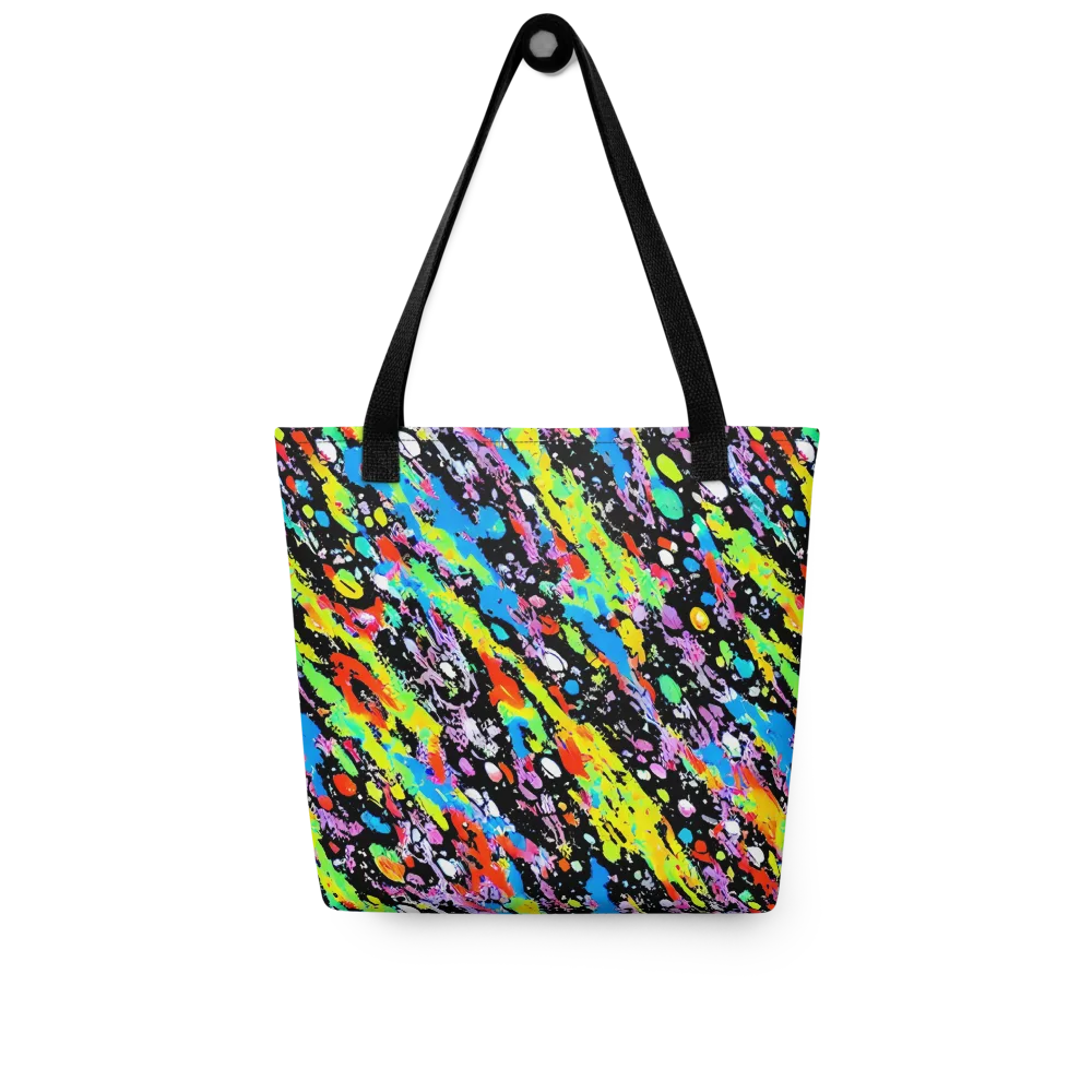 Pollock Pulse on Tote Bag — Front