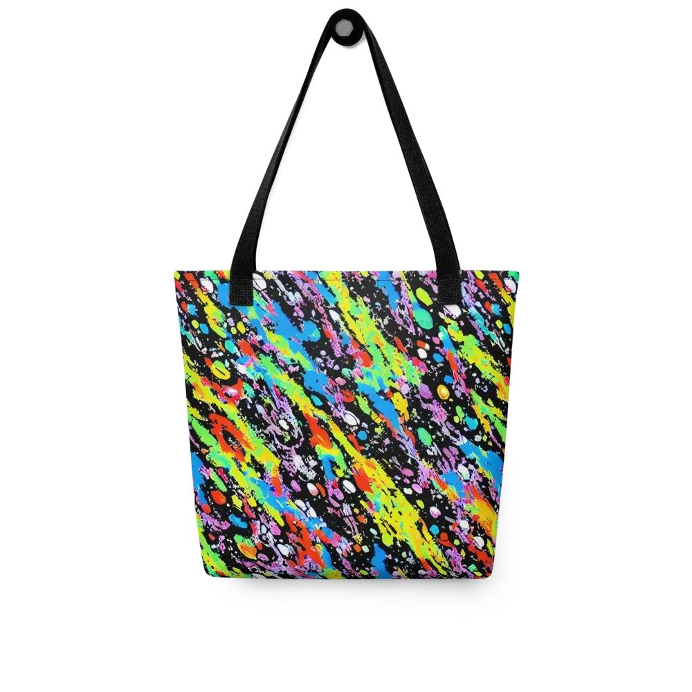 Pollock Pulse on Tote Bag — Front