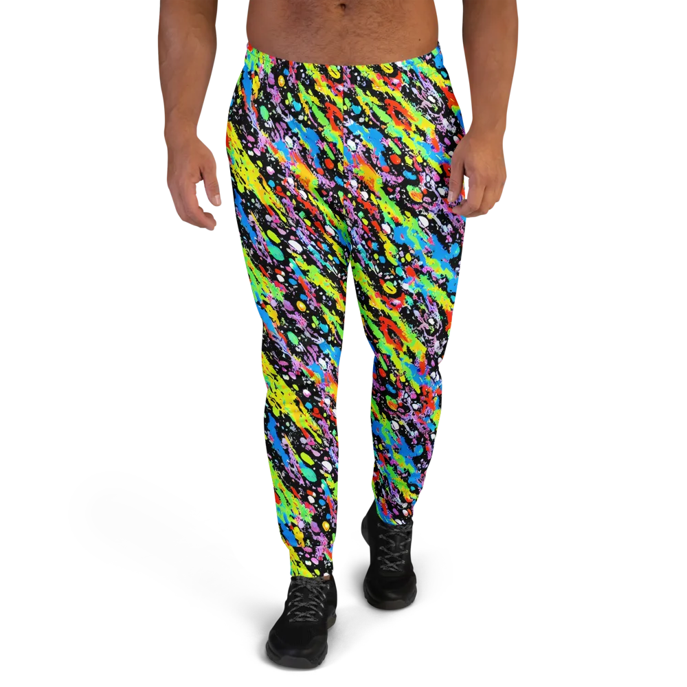 Pollock Pulse on Men's Joggers — Front