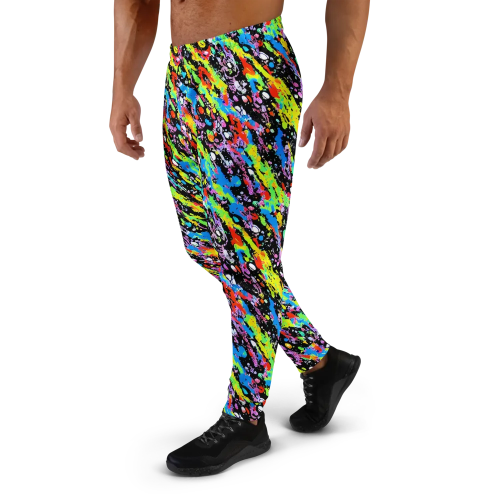 Pollock Pulse on Men's Joggers — Left