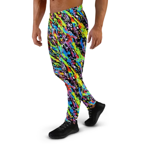Pollock Pulse on a Men's Joggers
