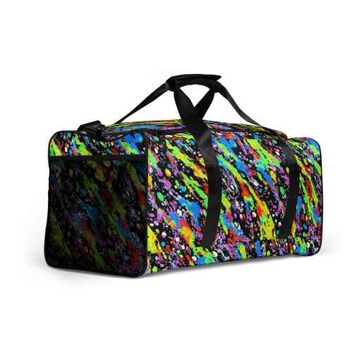 Pollock Pulse on a Duffle Bag