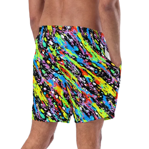 Pollock Pulse on a Swim Trunks
