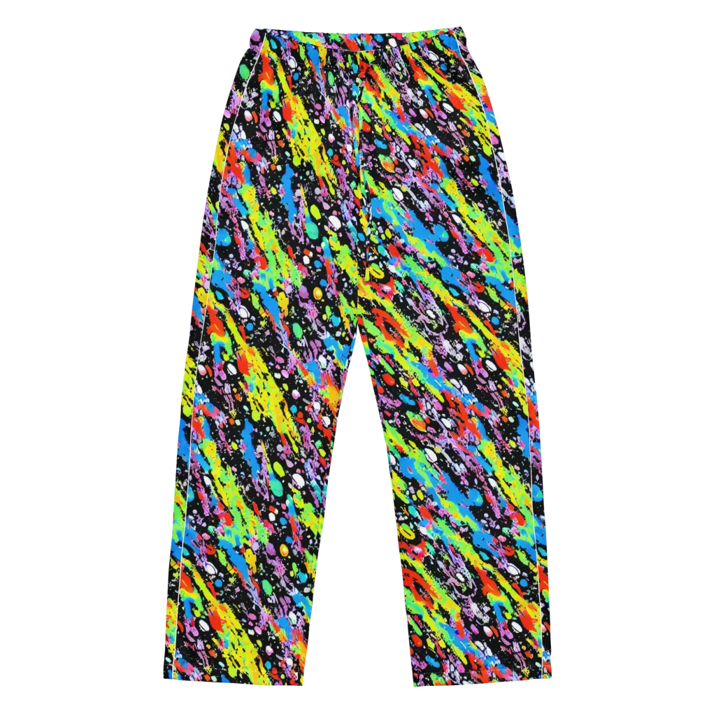 Pollock Pulse on Women's Pajama Pants — Front