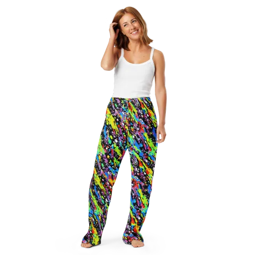 Pollock Pulse on a Women's Pajama Pants