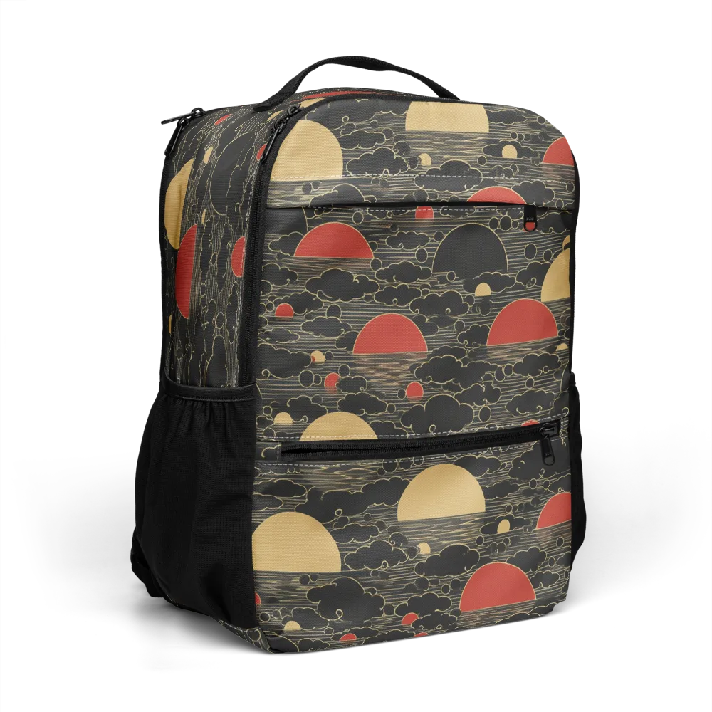 Midnight Sundown on Utility Backpack — Right Front