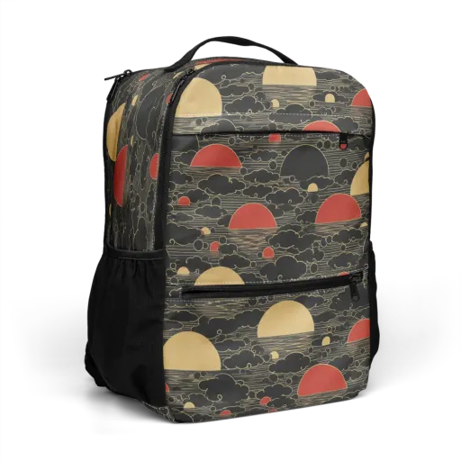 Midnight Sundown on a Utility Backpack