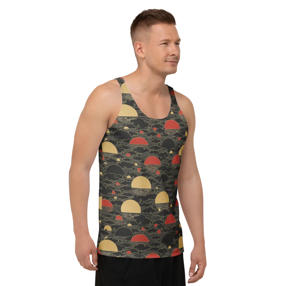 Midnight Sundown on Men's Tank Top — Right Front