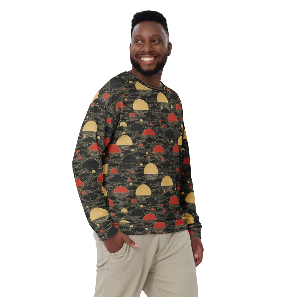 Midnight Sundown on Sweatshirt — Front
