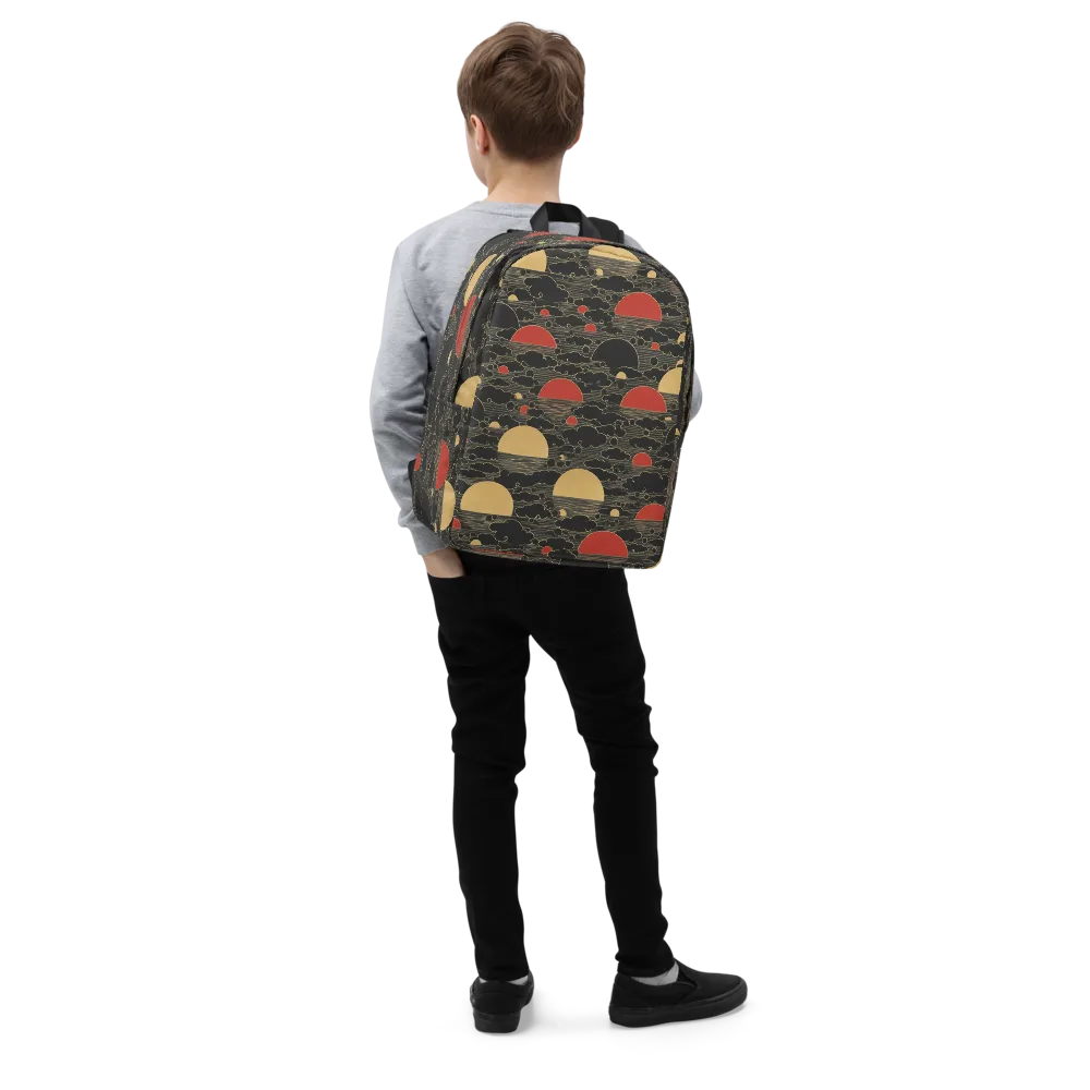 Midnight Sundown on Minimalist Backpack — Right Front