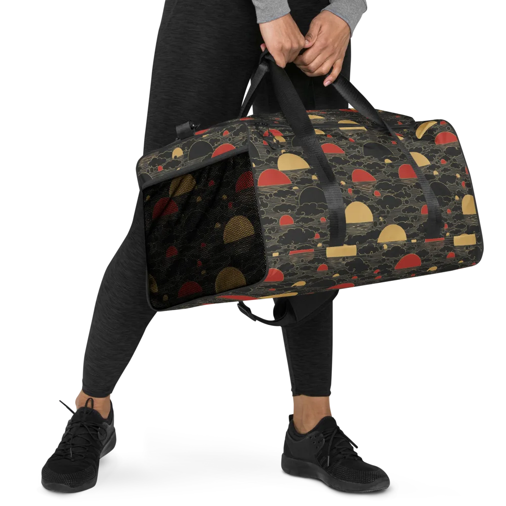 Midnight Sundown on Duffle Bag — Right Front