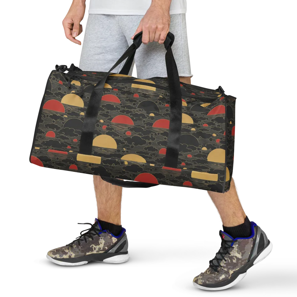 Midnight Sundown on Duffle Bag — Front