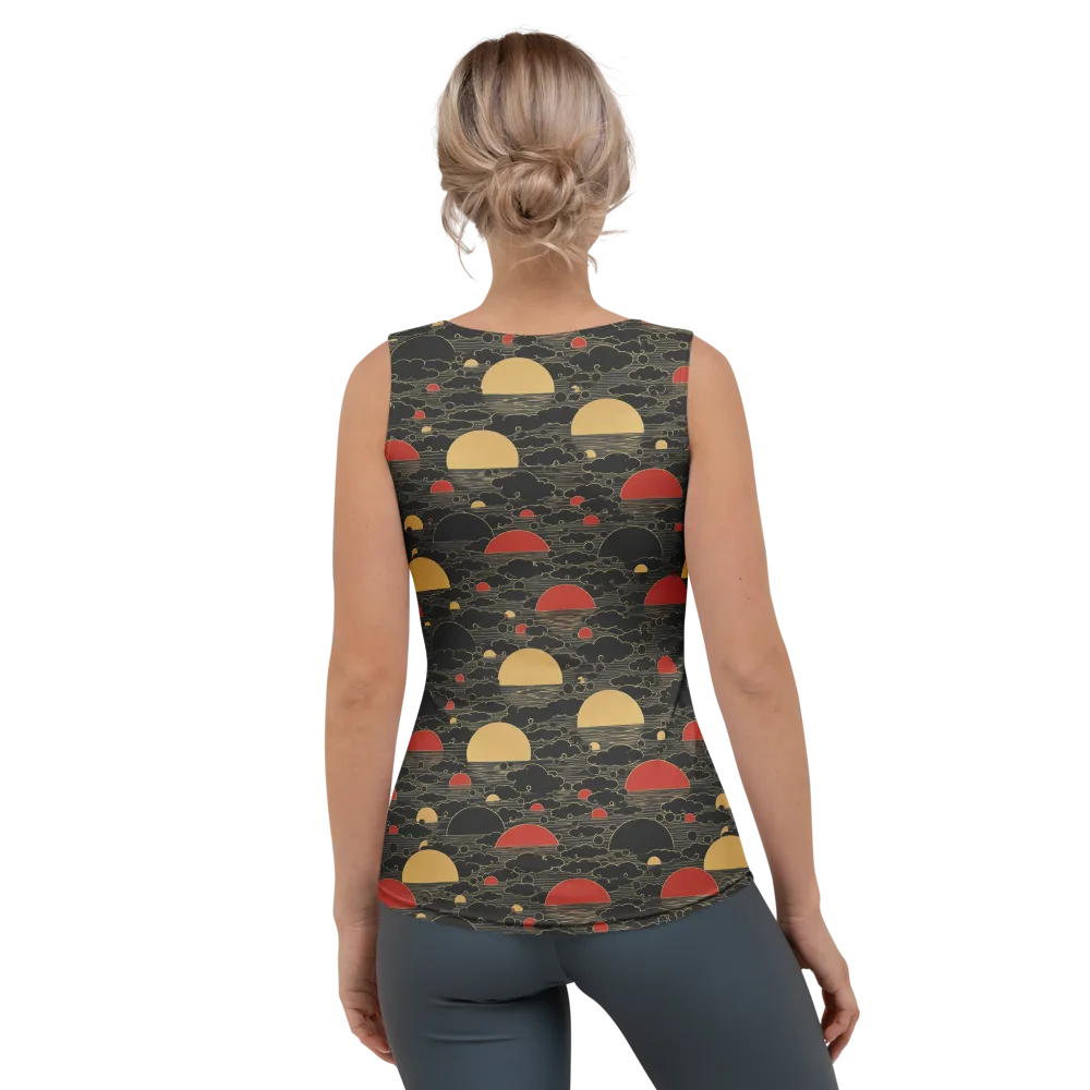 Midnight Sundown on Women's Tank Top — Back