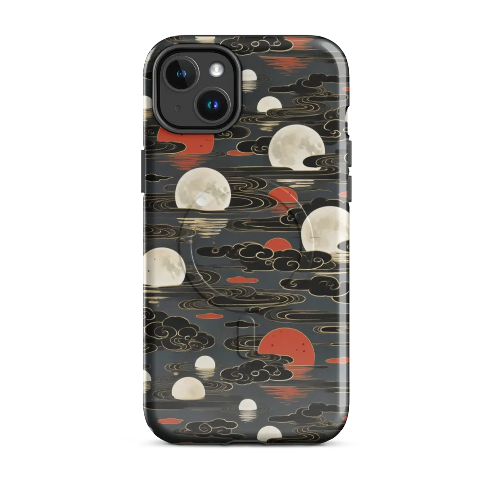 Moonlit Koi Pond on MagSafe Tough Case for iPhone® — Front