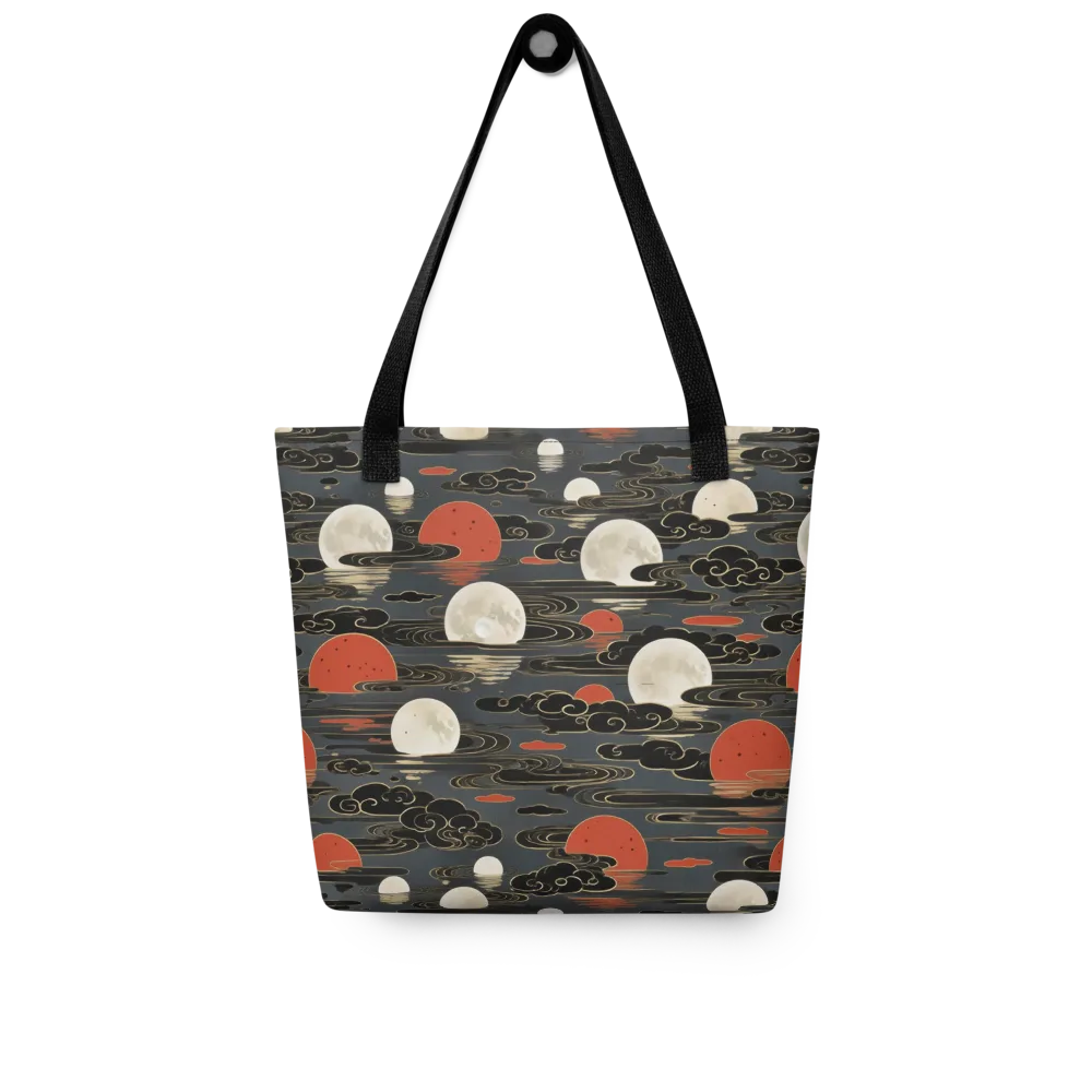 Moonlit Koi Pond on Tote Bag — Front