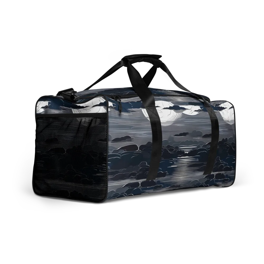 Midnight Waterline on Duffle Bag — Right Front