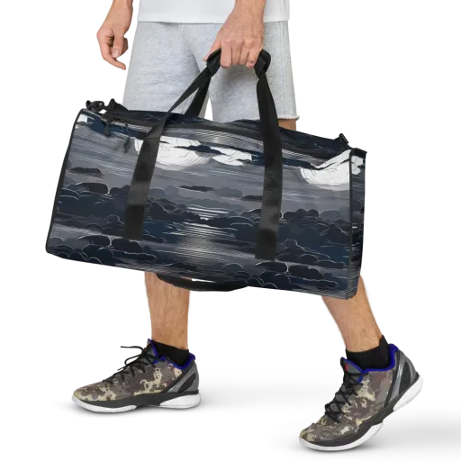 Midnight Waterline on a Duffle Bag