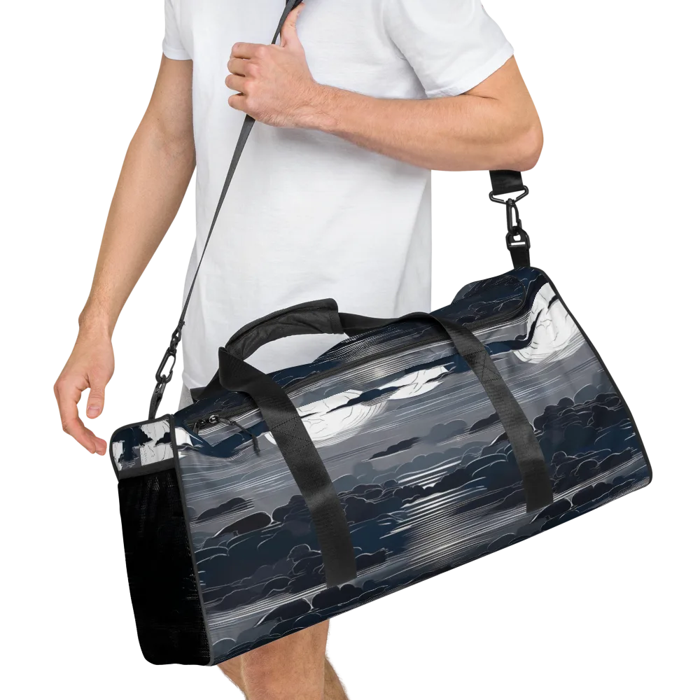 Midnight Waterline on Duffle Bag — Right Front