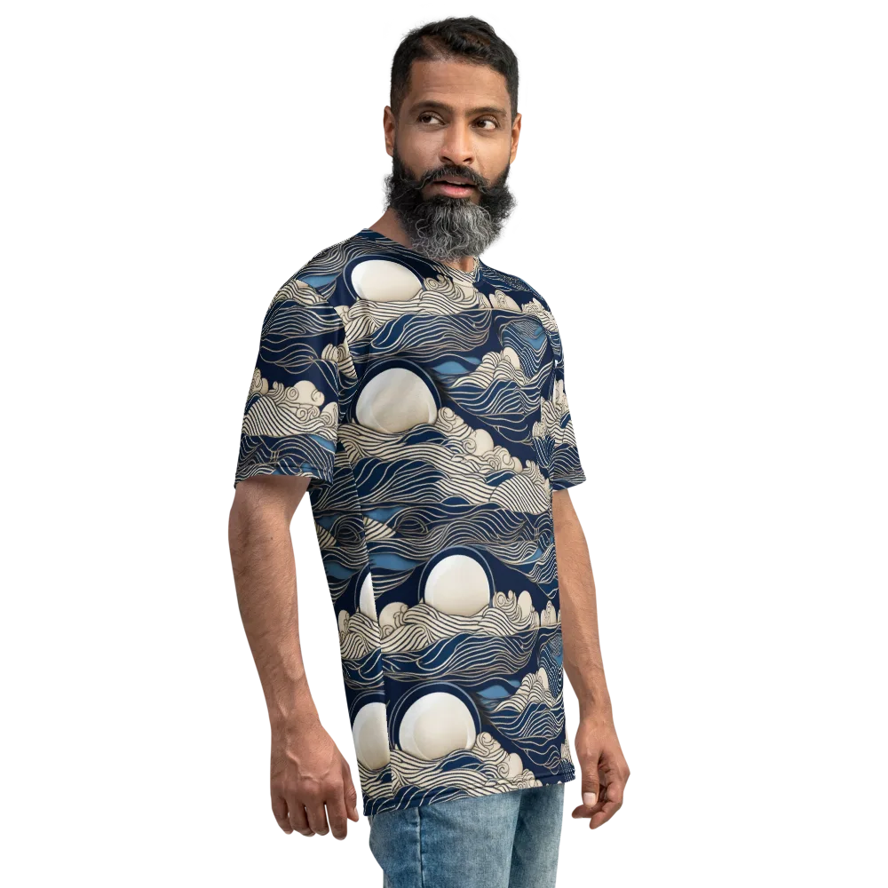 Celestial Breakers on Men's Crew Neck T-Shirt — Right