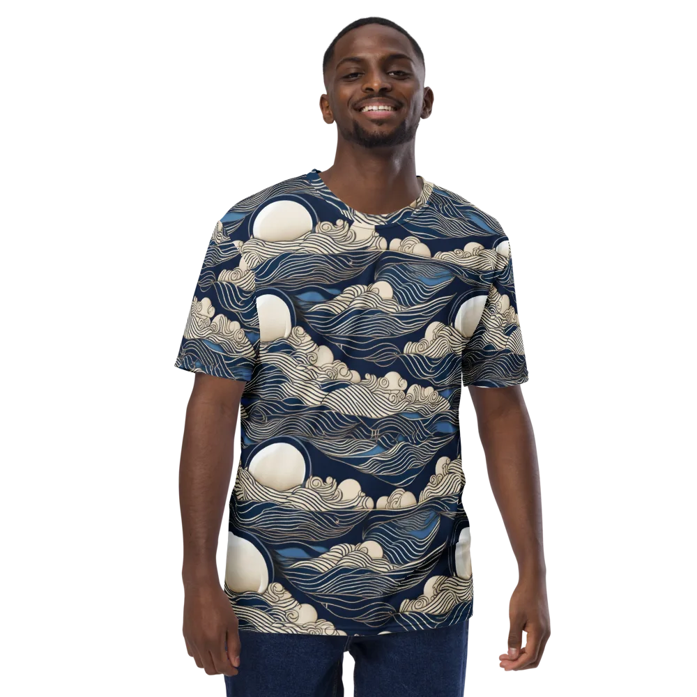 Celestial Breakers on Men's Crew Neck T-Shirt — Front