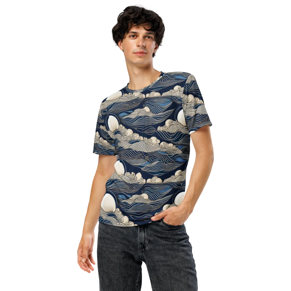 Celestial Breakers on Men's Crew Neck T-Shirt — Front