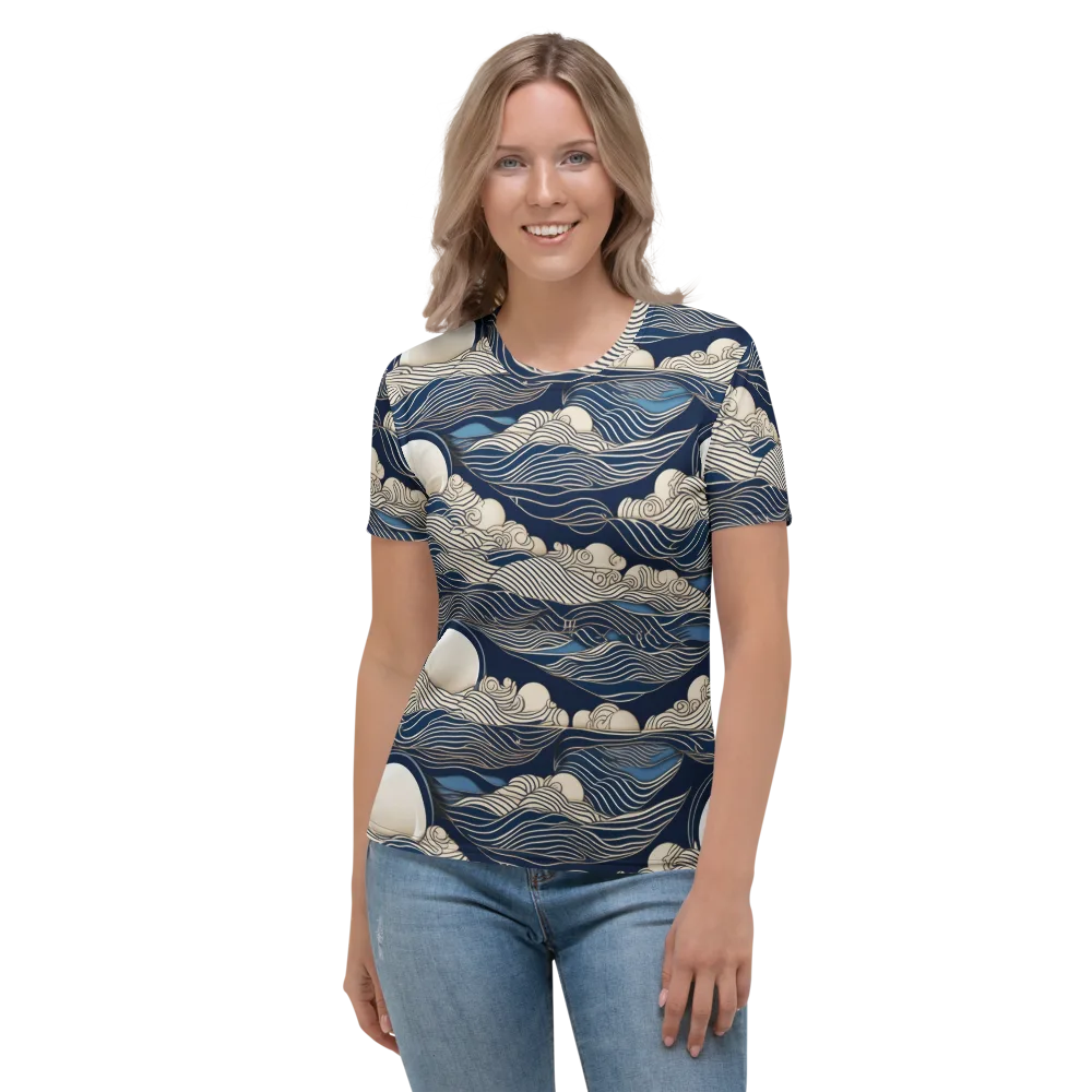 Celestial Breakers on Women's Crew Neck T-Shirt — Front