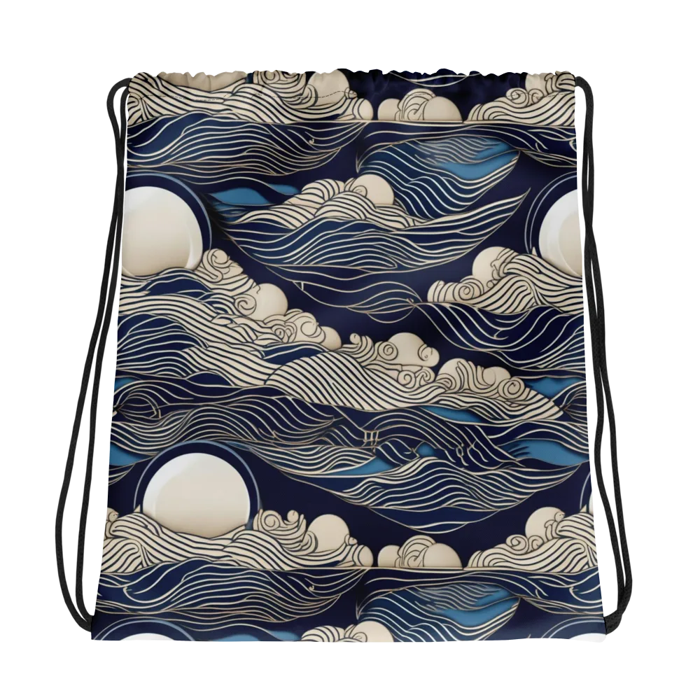Celestial Breakers on Drawstring Bag — Photo