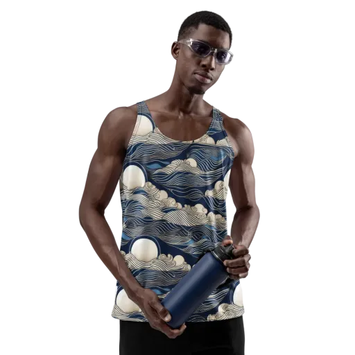 Celestial Breakers on a Men's Tank Top