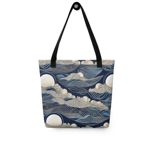 Celestial Breakers on a Tote Bag