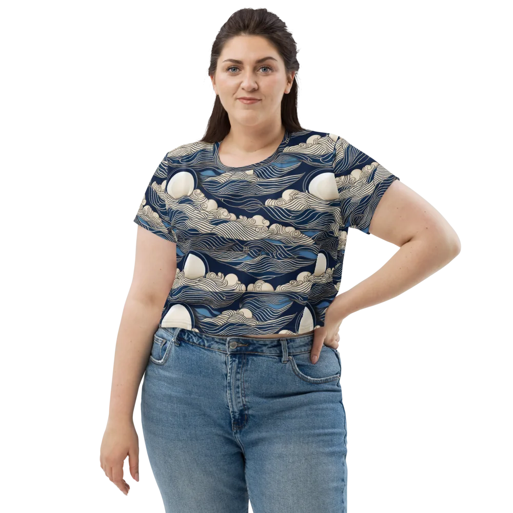 Celestial Breakers on Crop Tee — Front