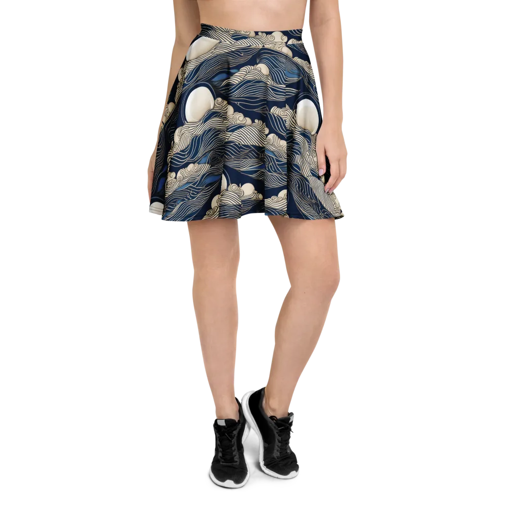 Celestial Breakers on Skater Skirt — Front