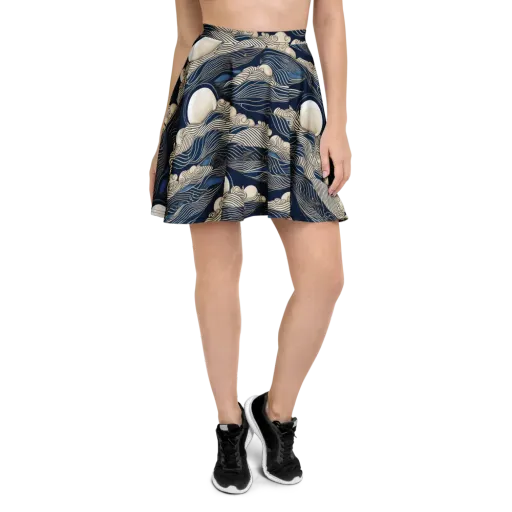 Celestial Breakers on a Skater Skirt