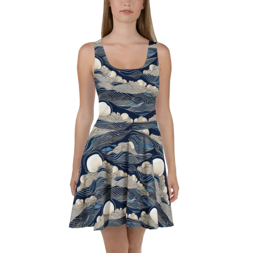 Celestial Breakers on a Skater Dress