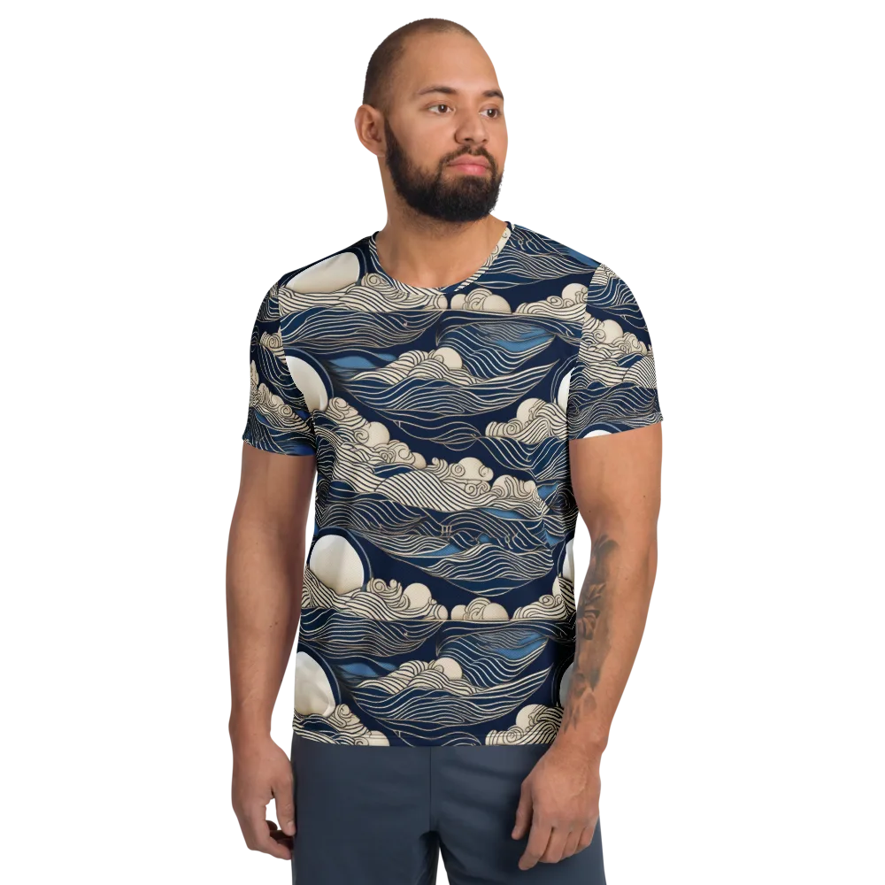 Celestial Breakers on Men's Athletic T-Shirt — Front