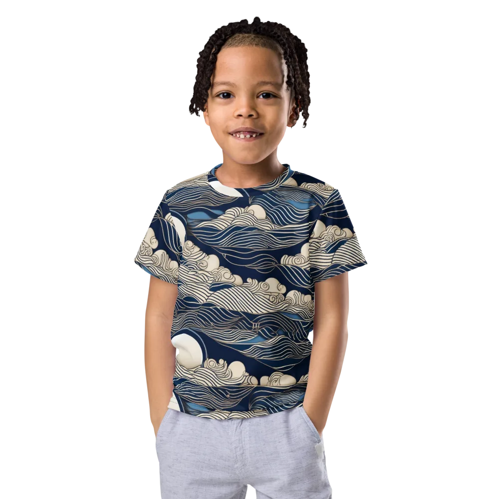 Celestial Breakers on Kids Crew Neck T-Shirt — Front