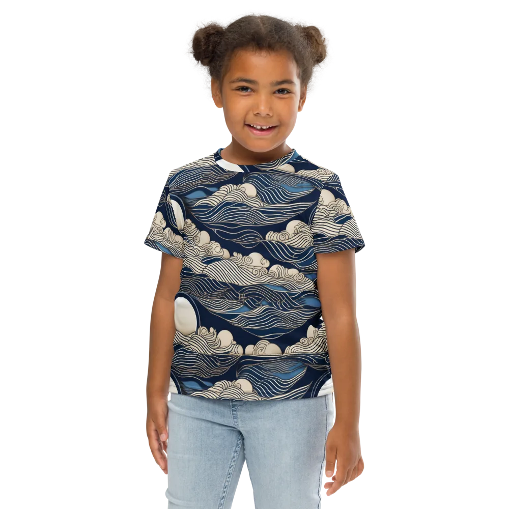 Celestial Breakers on Kids Crew Neck T-Shirt — Front