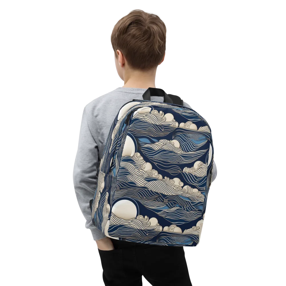 Celestial Breakers on Minimalist Backpack — Zoomed-in