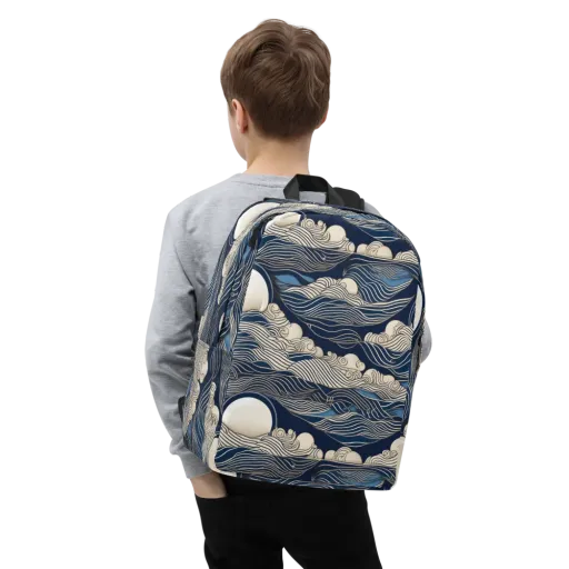 Celestial Breakers on a Minimalist Backpack