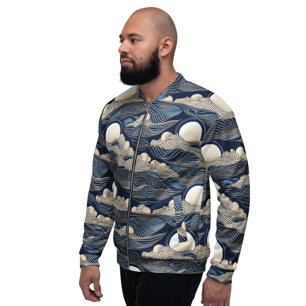 Celestial Breakers on Bomber Jacket — Left
