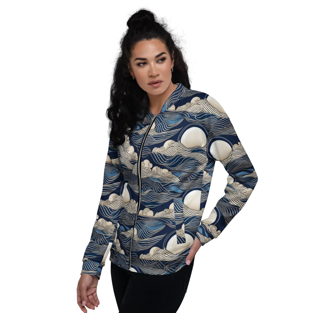 Celestial Breakers on Bomber Jacket — Left